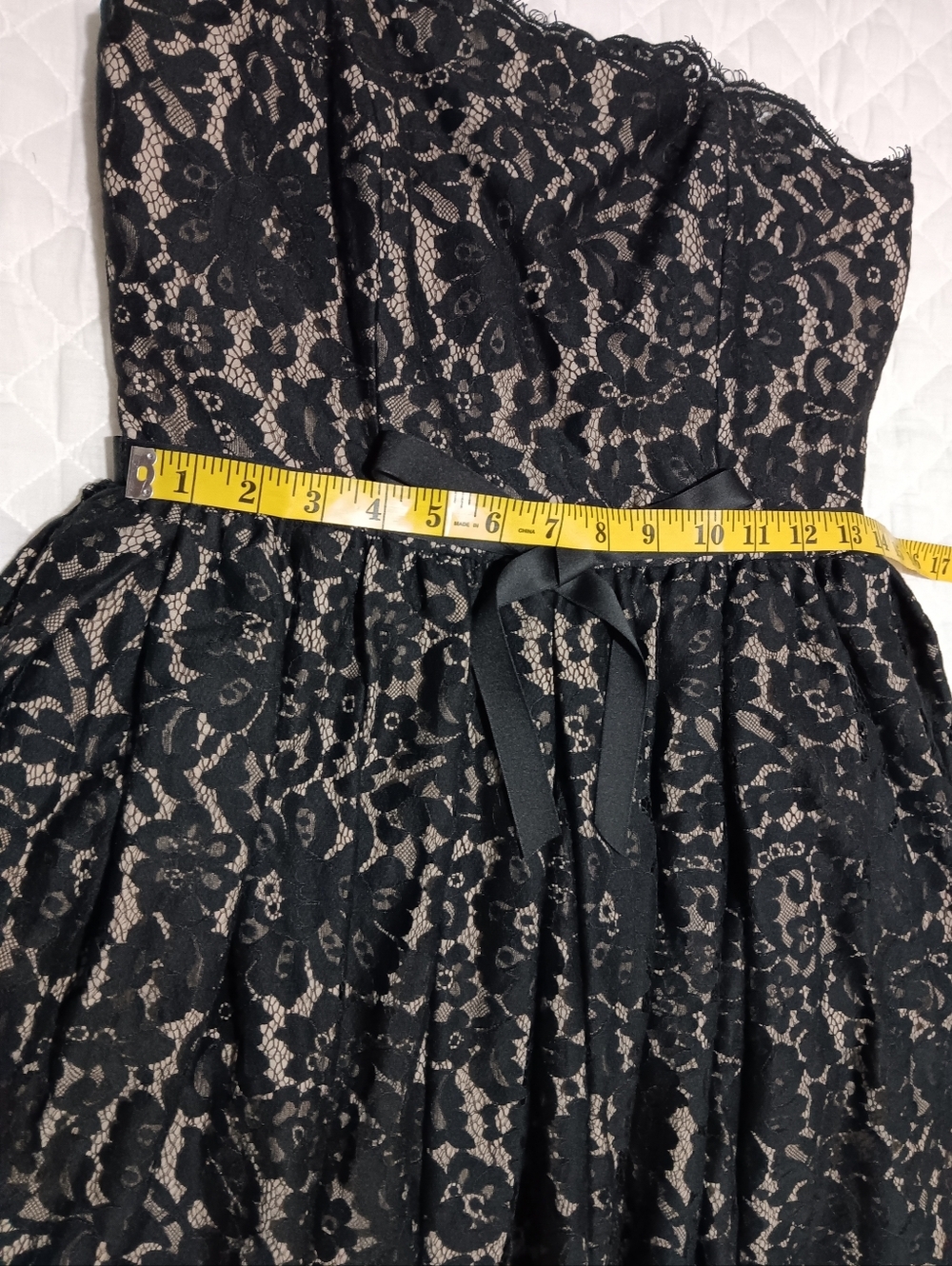 NWT Neiman Marcus x Target ROBERT RODRIGUEZ Womens SZ 8 Black Lace Party DRESS - Picture 10 of 14